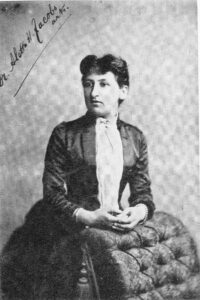 Aletta Jacobs op de dag van haar promotie (8 maart 1879) Fotograaf onbekend, Groninger Archieven